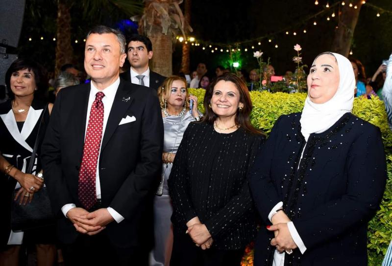 وزيرة الهجرة تشهد الاحتفال بمناسبة «يوم أوروبا»