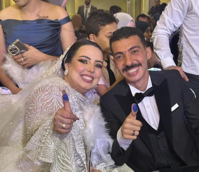 أمسية زفاف ساحرة.. أحمد ومنة يحتفلان بزواجهما وسط الأهل والأصدقاء