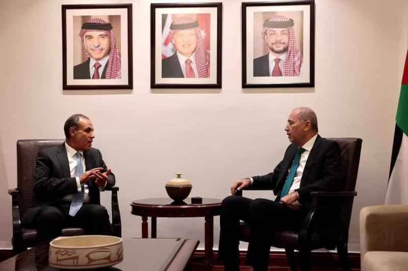 مشاورات سياسية بين وزيري خارجية مصر والأردن بعمان
