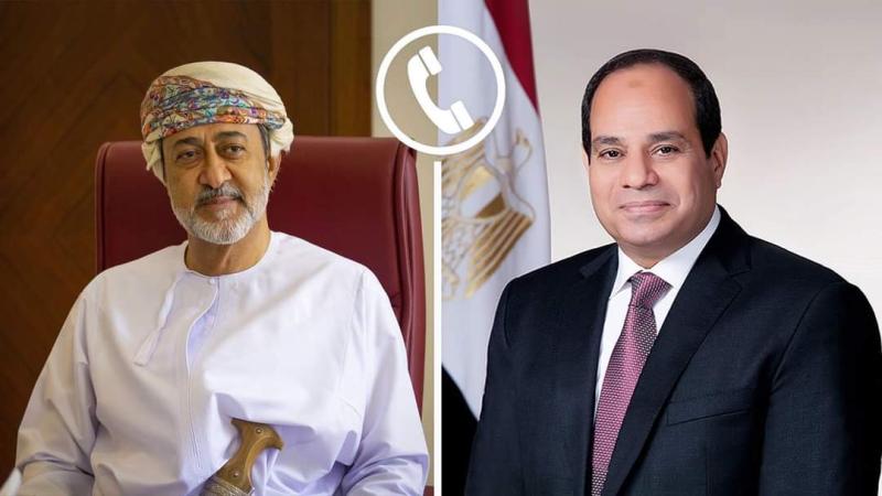 الرئيس السيسي يعزي سلطان عٌمان في ضحايا حادث إطلاق النار