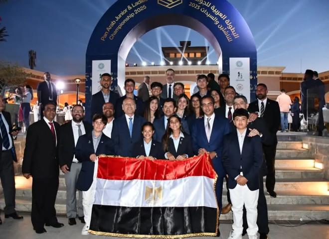 وزير الشباب والرياضة يفتتح البطولة العربية للجولف للناشئين والناشئات بمشاركة 12 دولة عربية