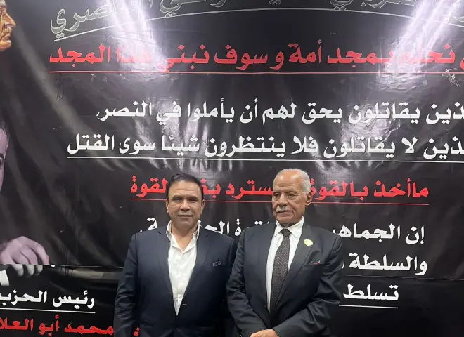 بندوة الحزب الناصري.. مدحت بركات: السيسي انتصر للدبلوماسية المصرية وأوقف نزيف الحرب في غزة بحكمة القائد