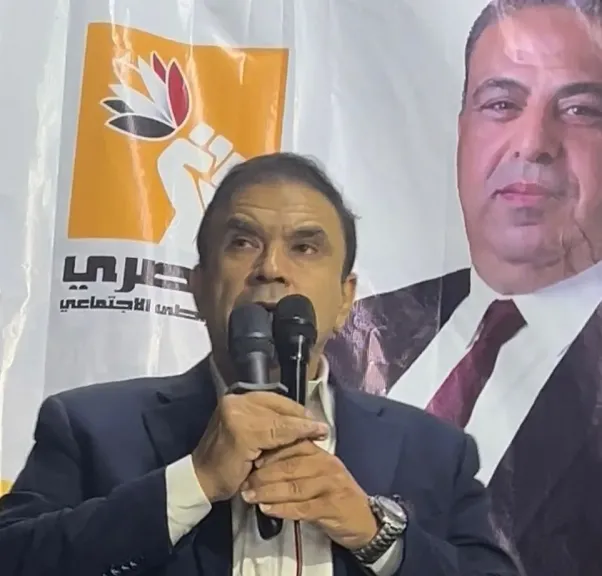 مدحت بركات يشارك في المؤتمر الانتخابي الحاشد للمستشار أيمن عويان بأبو صير