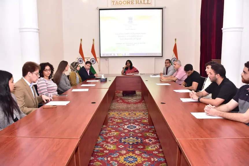 وفد شبابي مصري يزور الهند لتعزيز الشراكة في الابتكار والذكاء الاصطناعي