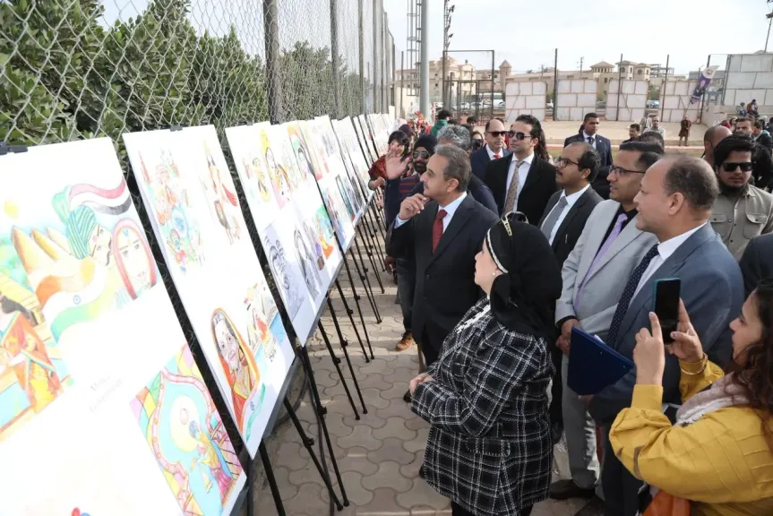 حفل توزيع الجوائز للفائزين في الدورة التاسعة والعشرين من مسابقة الرسم «لمحات من الهند»