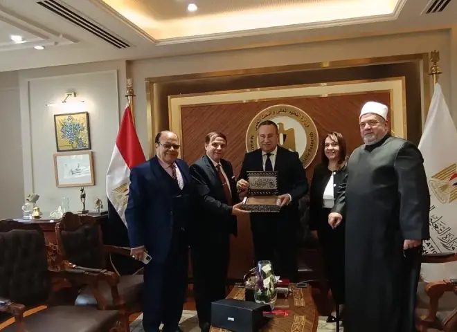 وزير التعليم العالي يستقبل أمين عام رابطة الجامعات الإسلامية لتهنئته بتولي مهام منصبه الجديد