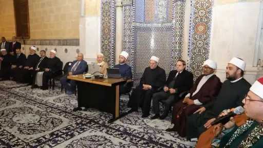 الأمين العام لرابطة الجامعات الإسلامية يشارك في ملتقى الفكر الإسلامي بمسجد الحسين بدعوة من وزير الأوقاف