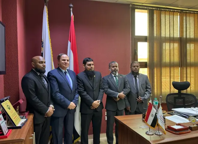 الأمين العام لرابطة الجامعات الإسلامية يستقبل رئيس جامعة المالديف الإسلامية ويبحثان تعزيز التعاون العلمي
