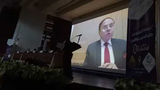 الأمين العام لرابطة الجامعات الإسلامية: الحروب قد تهدم المدارس والجامعات.. لكنها يجب ألّا تهدم حق الأطفال والشباب في المعرفة والتحصيل العلمي