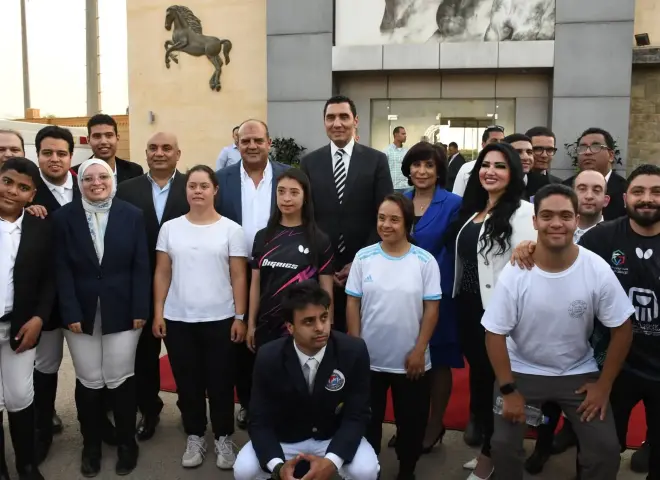 وزير الرياضة يشهد نهائي بطولة الجمهورية للفروسية لاتحاد الإعاقات الذهنية