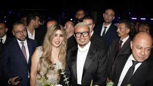 إيمان أبو طالب تتألق في حفل زفاف ابنة شقيق عماد زيادة وتتصدر حديث السوشيال ميديا
