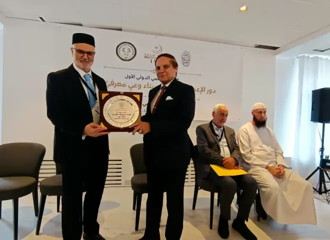 الأمين العام لرابطة الجامعات الإسلامية يفتتح مؤتمر ”الإعجاز العلمي” بالسويد